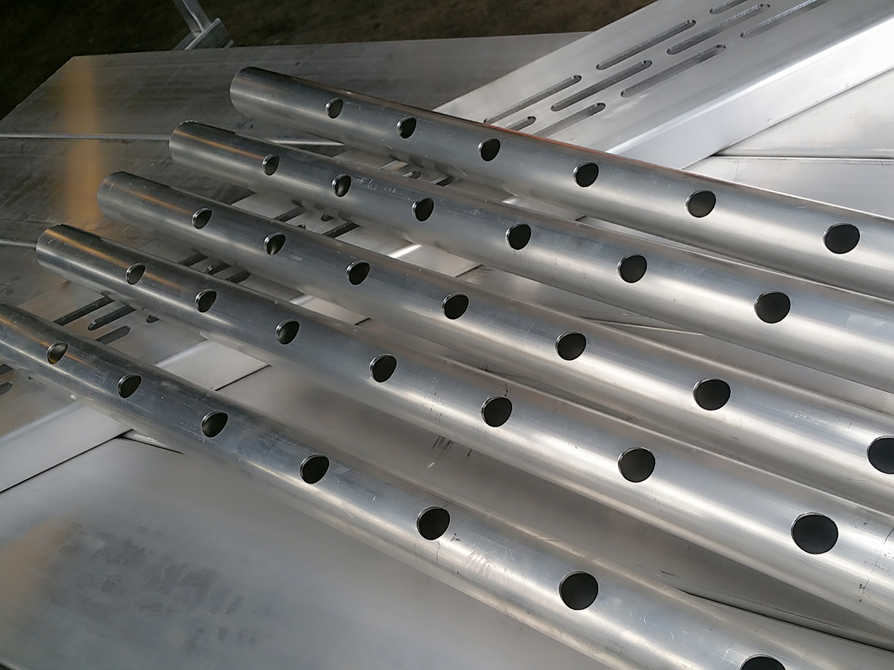Laser machine close-up